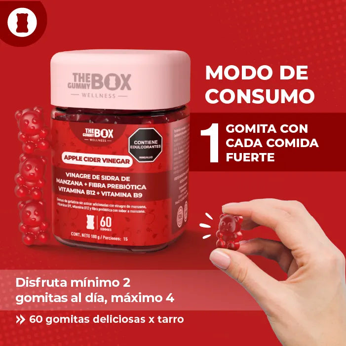 The Gummy Box™ - Gomitas de Manzana.